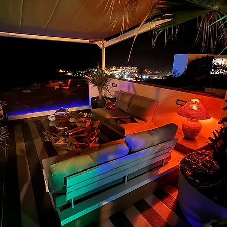 El ático Bonito-penthaus-whirlpool-atlatikblick Appartamento Las Playas