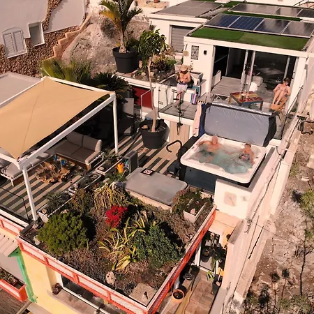 El ático Bonito-penthaus-whirlpool-atlatikblick Appartamento Las Playas